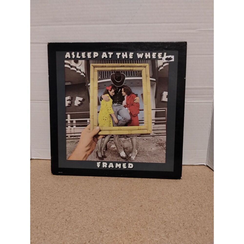 Asleep at the Wheel Framed LP MCA Records MCA-5131 MCA-742 Vinyl Album